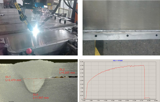 激光填絲熔焊，加速新能源汽車電池托盤制造